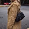 Women's Fuzzy Fleece Lapel Open Front Long Cardigan Coat Faux Fur Warm Winter Outwear Jackets