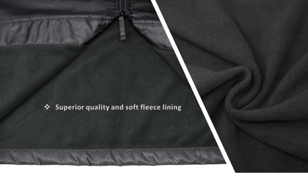 100% Waterproof Swim Parka, Hooded Warm Scuba Coat Surf Jacket for Men and Women