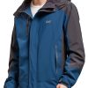 Men's Hooded Waterproof Jacket Lightweight Rain Jacket Outdoor Casual Sportswear