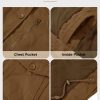 Women's Winter Plus Size Thickened Cotton Coat with Detachable Hood