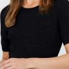 Women’s Essential Short Sleeve Crewneck Sweater 100% Pure Cashmere Classic Tee Pullover