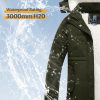 Women's Thicken Sherpa Winter Coat Puffy Warm Snow Jacket With Removable Hood
