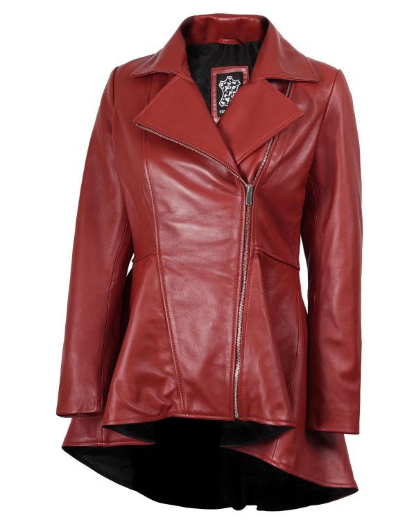 Leather Jacket Women - Real Lambskin Leather Jackets For Womens Stylish Leather Jacket for All Seasons