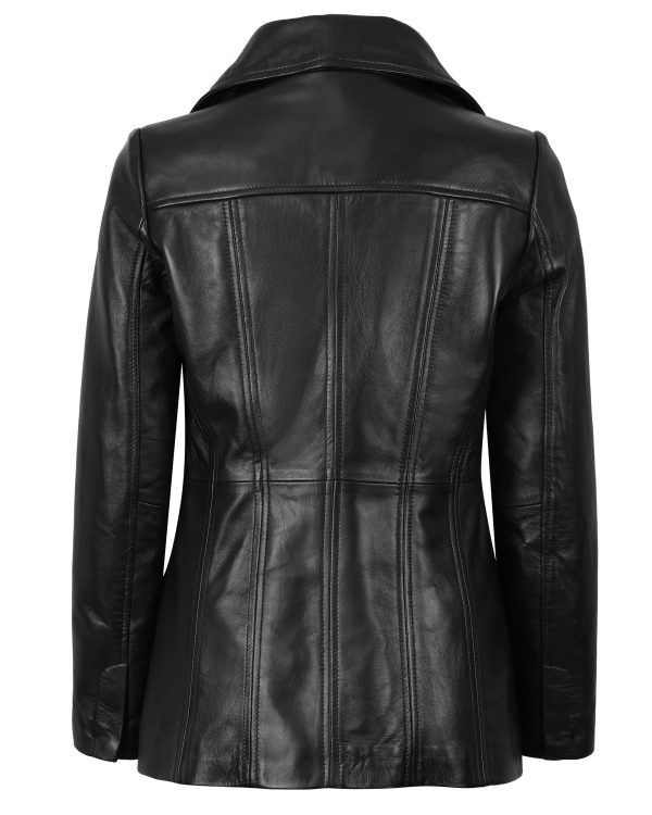 Leather Blazers For Women - Blazers For Women Business Casual - Real Lambskin Blazer Jackets For Women's