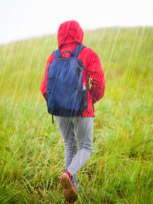 Women's Lightweight Rain Long Jackets Packable with Hooded Outdoor Hiking Waterproof Windbreaker Raincoats Travel