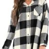 Real Essentials 3 Pack:Women's Nightgown, Funny V-Neck Sleep Shirt for Women